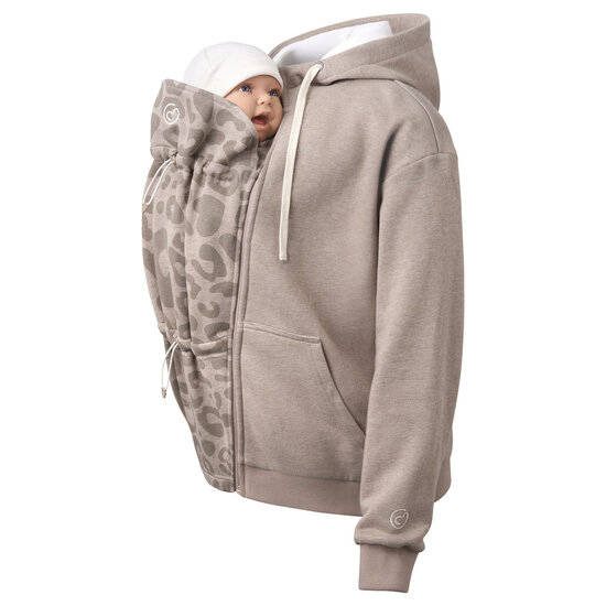 Mamalila Mamalila Sweat draagjas London - Sand/Leo