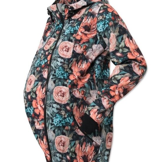 Greyse  Greyse Softshell 4-1 draagjas - Painted Flowers