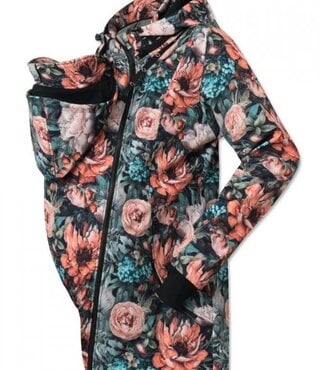Greyse Softshell 4-1 draagjas - Painted Flowers