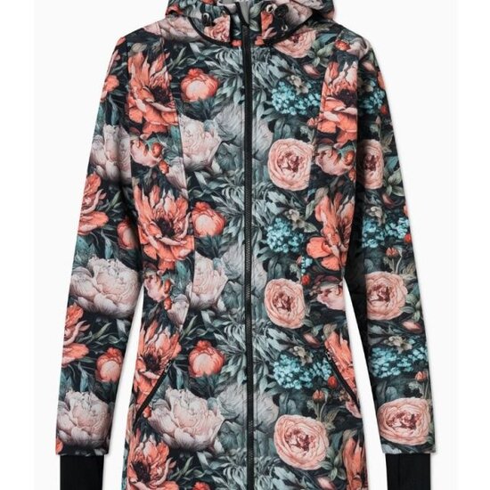 Greyse  Greyse Softshell 4-1 draagjas - Painted Flowers