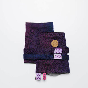 LennyLamb Droolpads - Wild Wine Bouquet