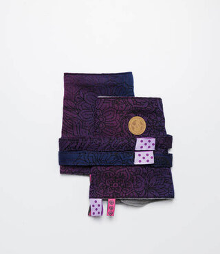 LennyLamb Droolpads - Wild Wine Bouquet