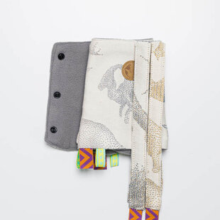 LennyLamb Drool Pads - Jurassic Park Ice Desert