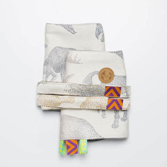 LennyLamb LennyLamb Drool Pads - Jurassic Ice Desert