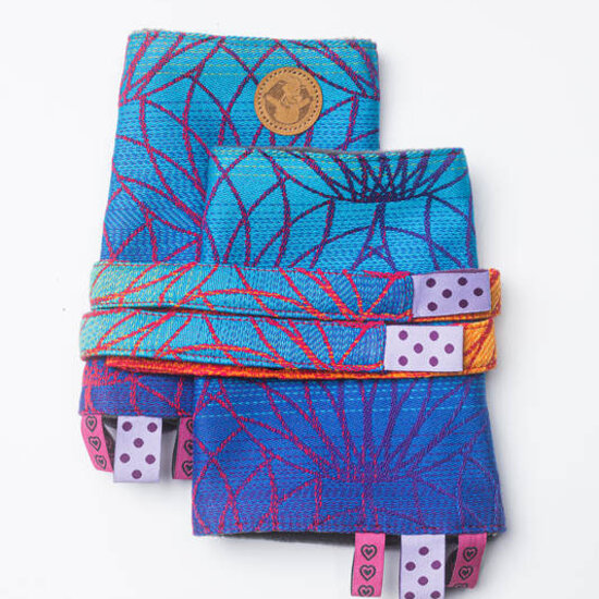 LennyLamb LennyLamb Droolpads - Rainbow Lotus