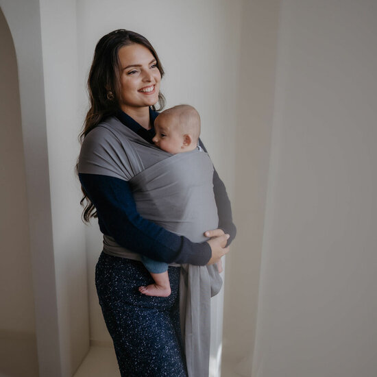 Pure Baby Love  Pure Baby Love rekbare draagdoek - Grijs