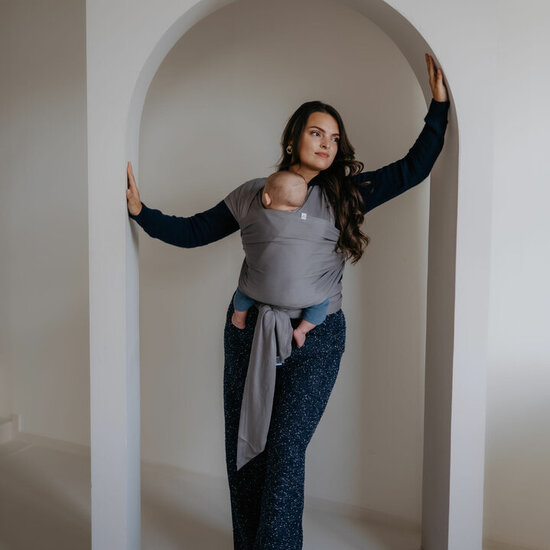 Pure Baby Love  Pure Baby Love rekbare draagdoek - Grijs