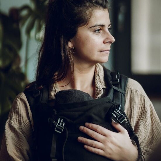 Storchenwiege Storchenwiege Babycarrier Talemo - Leo Black