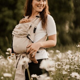 Storchenwiege Babycarrier Talemo - Natur