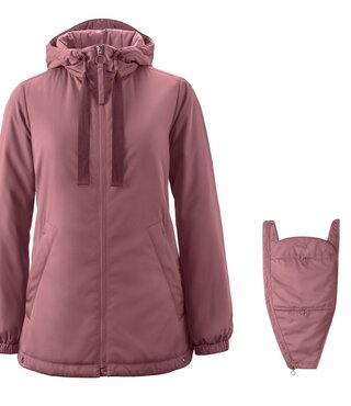 Mamalila draag- en positiejas Boston -  Dark Rose