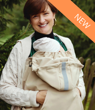 Little Frog Softshell draagcover - Beige