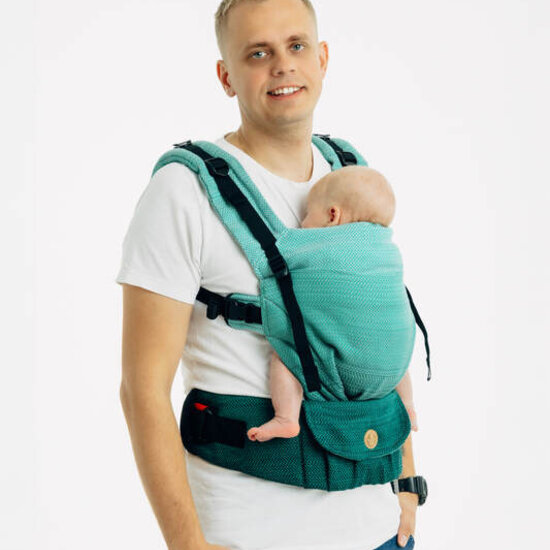 LennyLamb LennyUpGrade PRO - Little Herringbone Ombre Green