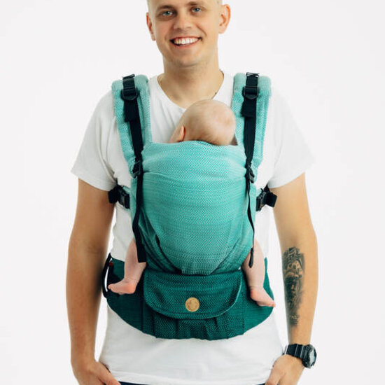 LennyLamb LennyUpGrade PRO - Little Herringbone Ombre Green