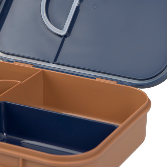 Lässig Lässig Bentobox Little Gang - Navy Smile