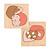 Lässig Lässig Houten Puzzel - Little Mateys  Kat en cavia