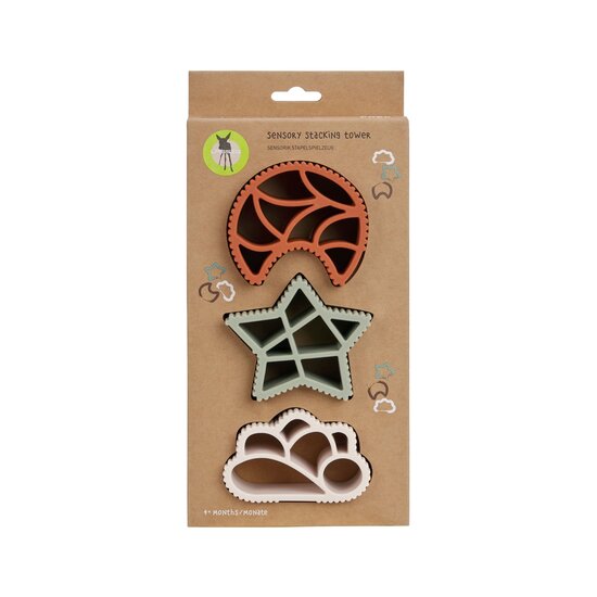 Lässig Lässig Sensory Stapeltoren - Little Universe