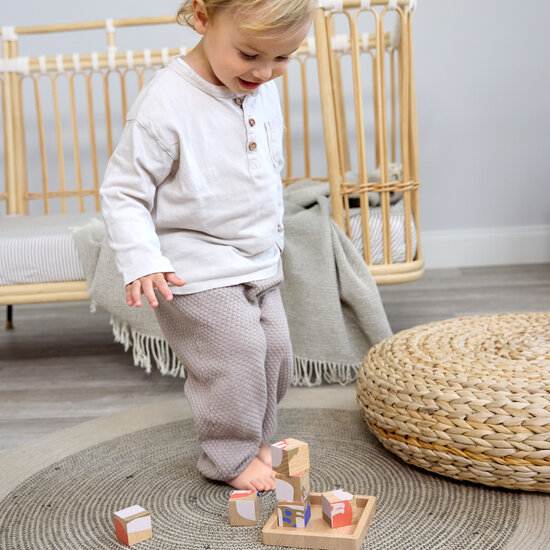 Lässig Lässig Houten blokkenpuzzel - Little Mateys