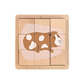 Lässig Lässig Houten blokkenpuzzel - Little Mateys