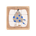 Lässig Lässig Houten blokkenpuzzel - Little Mateys
