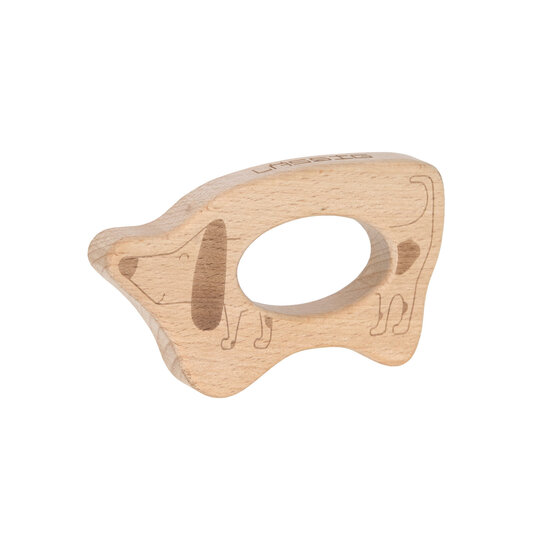 Lässig Lässig Houten bijtringen- Little Mateys (set van 4)