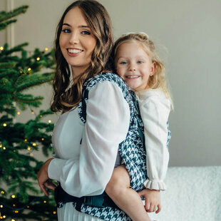 LennyPreschool -  Pata de Gallo Pixels (katoen/zijde/bamboe)