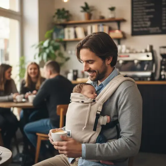 Storchenwiege Storchenwiege Babycarrier Valeno - Moonstone