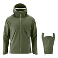 Mamalila PRE-ORDER Mamalila softshell draagjas voor mannen - Olive