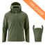 Mamalila PRE-ORDER Mamalila softshell draagjas voor mannen - Olive