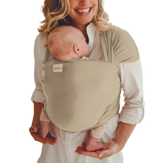 Babylonia Babylonia rekbare draagdoek met bamboe - Dune