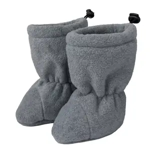 Hoppediz Baby Booties - Stone