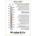 Wombat & Co Wallaby draag- en positiejas maat XS - Black