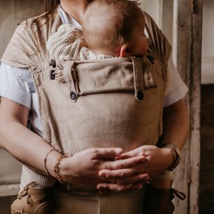 Pure Baby Love Wrap  &  Go + - Palm Taupe/Beige