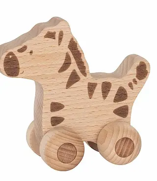 Goki dier op wielen - Zebra