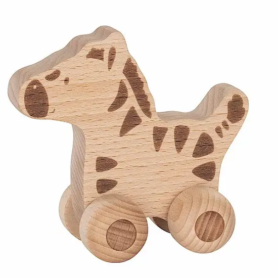 Goki Goki dier op wielen - Zebra