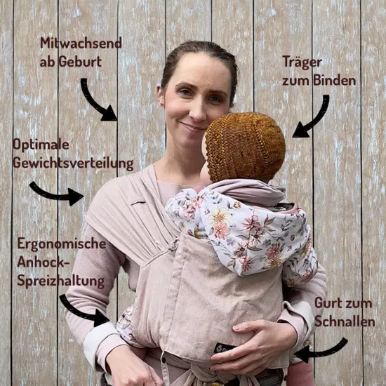 Didymos DidyKlick 4U - Zimt