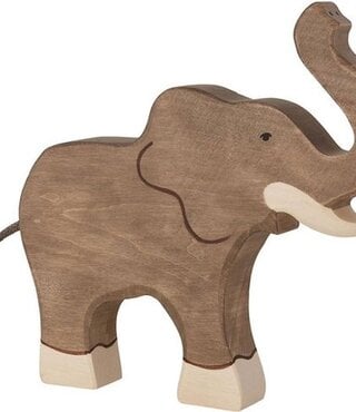 Holztiger - Olifant (groot) met opgeven slurf
