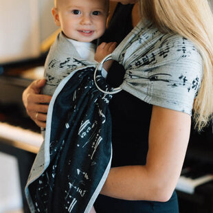 LennyLamb ringsling - Melody Polonaise