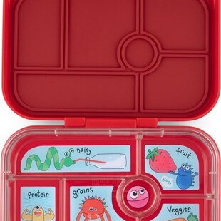 Yumbox Bentobox Original - 6 vakken - Wow Red