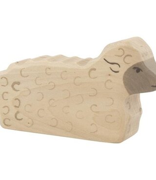 Holztiger - Schaap liggend