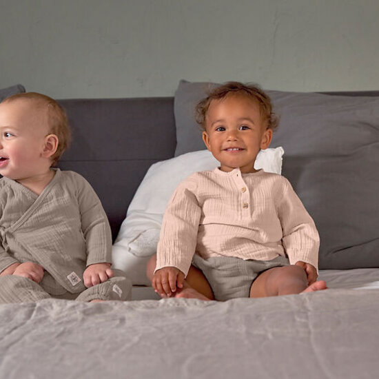 Lässig Lässig Cozy Muslin Longsleeve – Olive