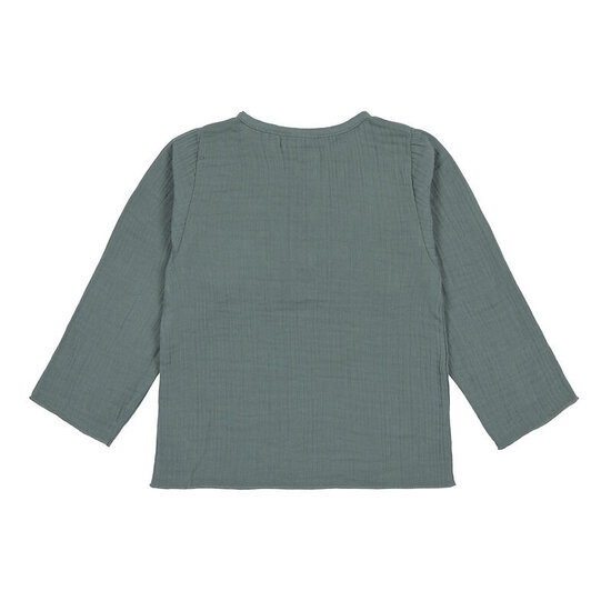 Lässig Lässig Cozy Muslin Longsleeve – Petrol Green