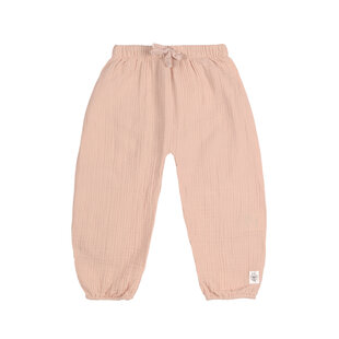 Lässig Cozy Muslin Pants – Powder Pink