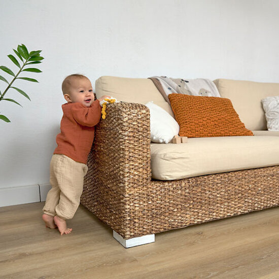 Lässig Lässig Cozy Muslin Pants – Nature