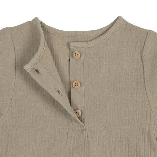 Lässig Lässig Cozy Muslin Longsleeve – Olive