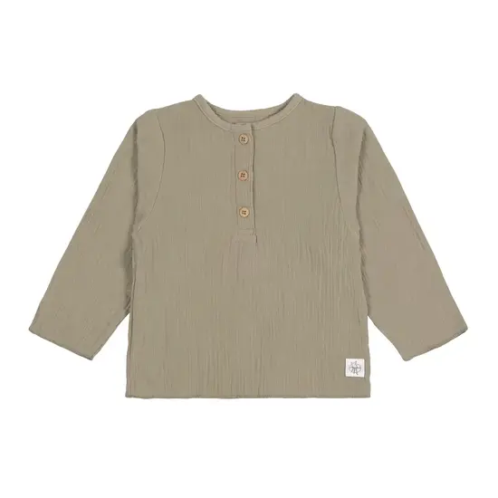 Lässig Lässig Cozy Muslin Longsleeve – Olive