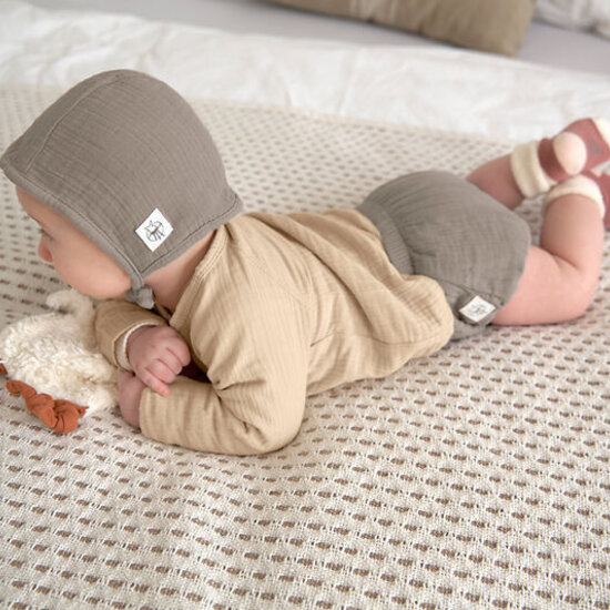 Lässig Lässig Cozy Muslin Overslagshirt (Kimono) – Nature