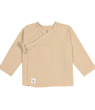 Lässig Cozy Muslin Overslagshirt (Kimono) – Nature