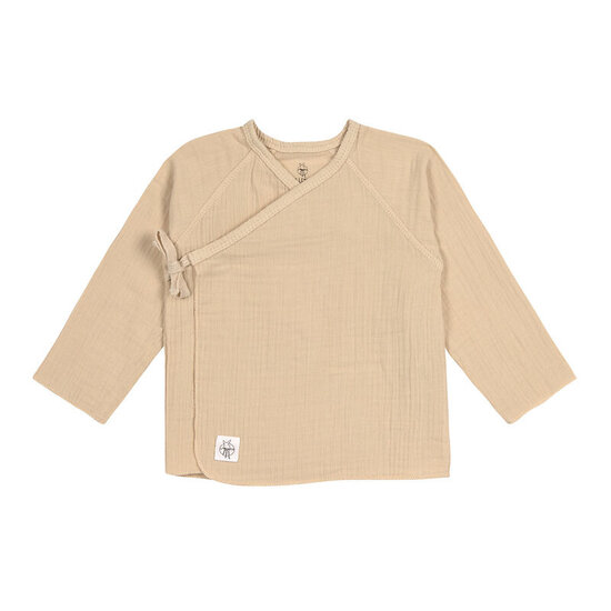 Lässig Lässig Cozy Muslin Overslagshirt (Kimono) – Nature