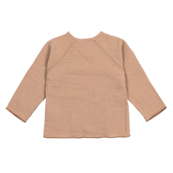 Lässig Lässig Cozy Muslin Overslagshirt (Kimono) – Maple