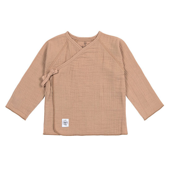 Lässig Lässig Cozy Muslin Overslagshirt (Kimono) – Maple